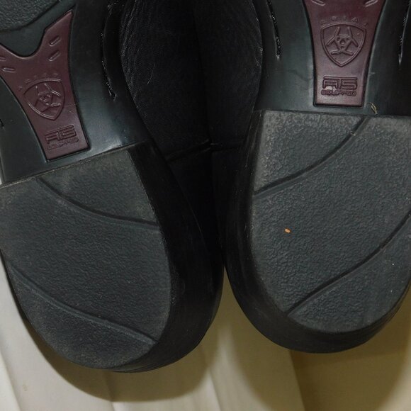 Ariat Men's Black Deertan Heritage R Toe Western Boots 10002218 Size 10.5B - Picture 11 of 11